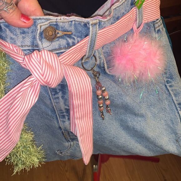 Handmade OOAK Recycled Blue Jeans Levi’s Purse Tote Bag - Picture 1 of 16